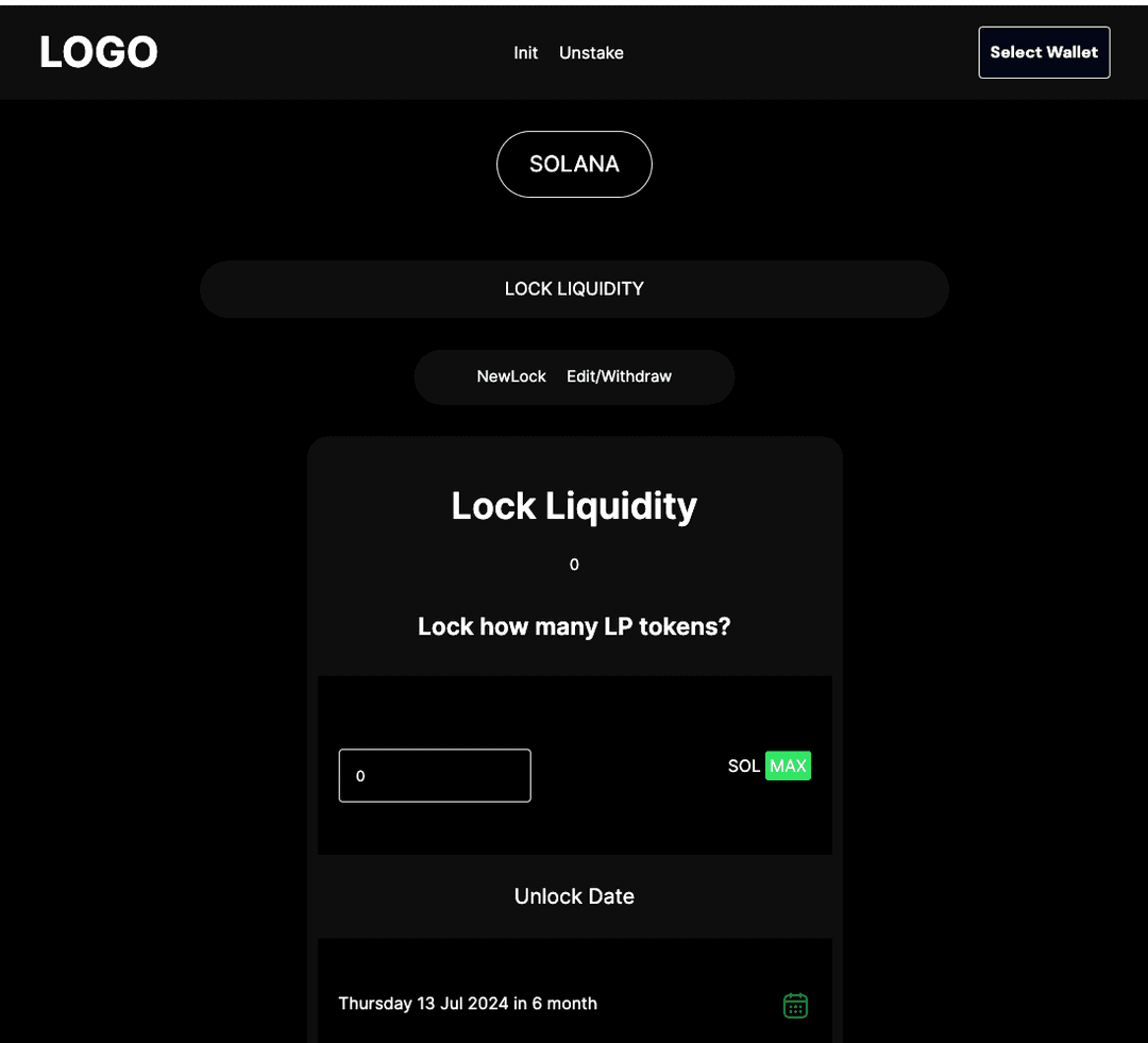 Liquidity Pool Locker